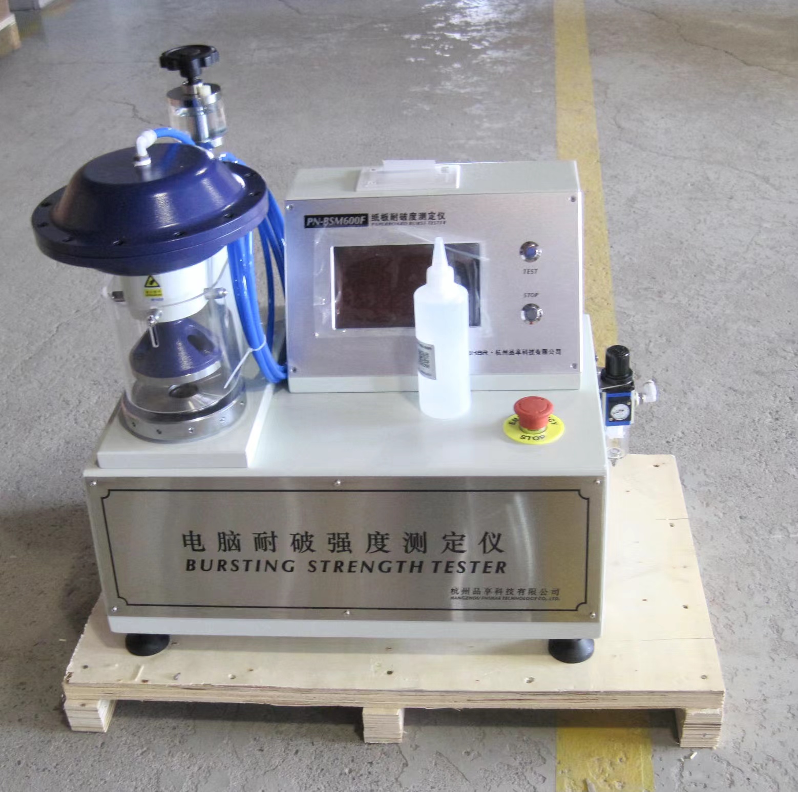 Corrugated Burst Tester Shipped to Thailand